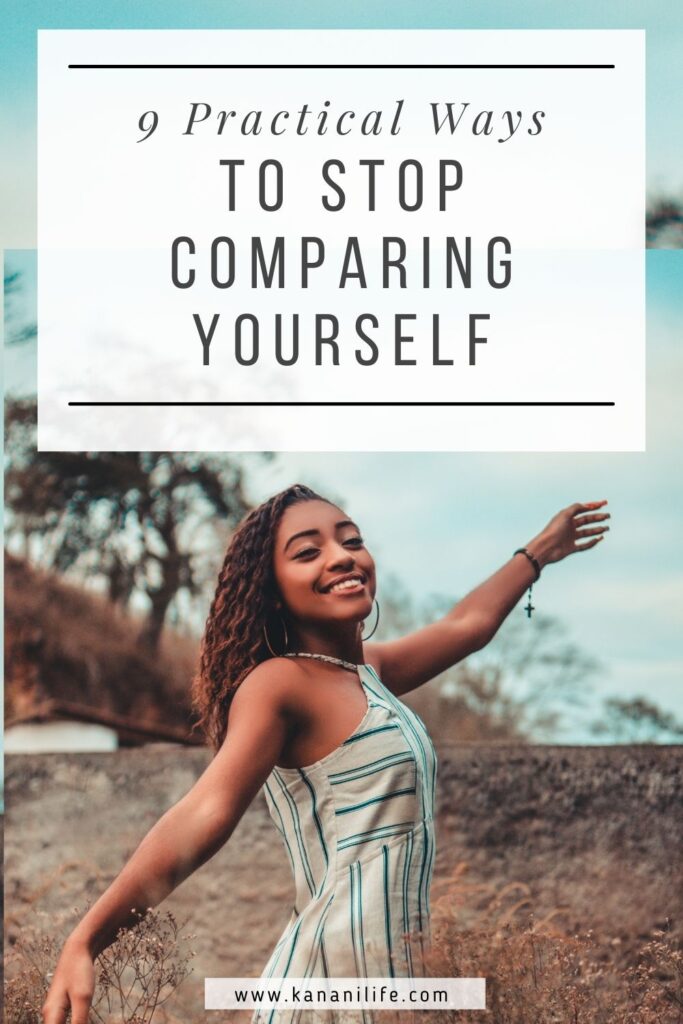 stop comparing yourself to others