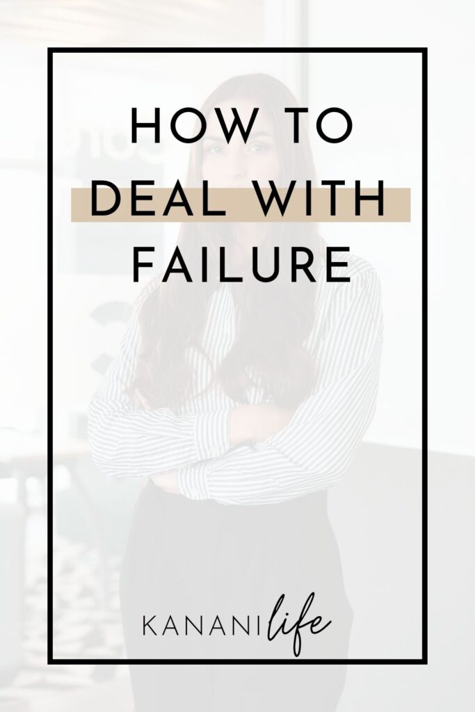 How to deal with failure articles