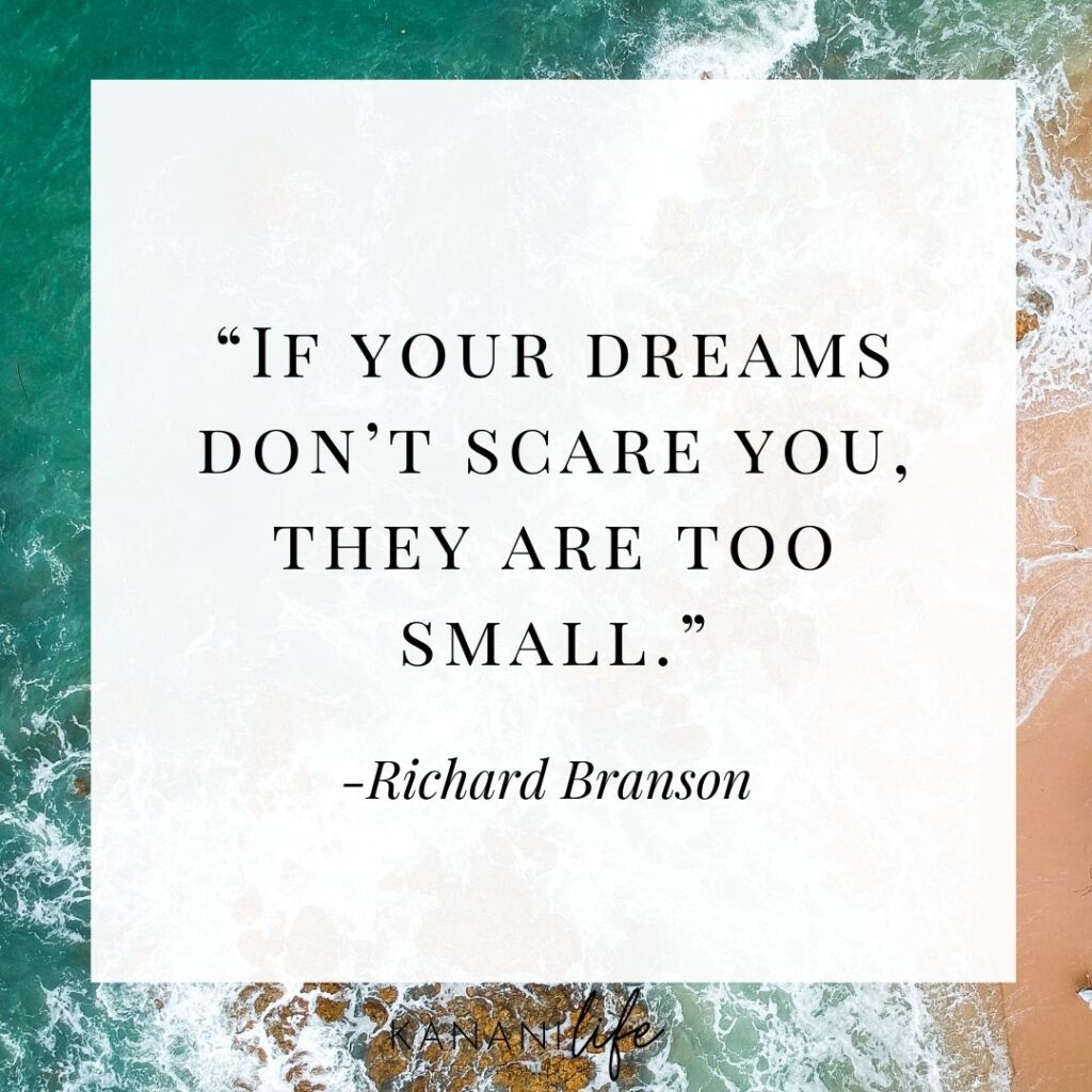 quote about dreaming big