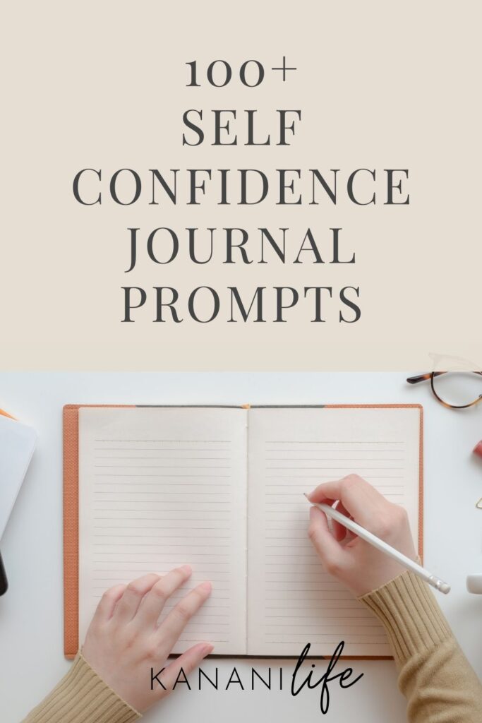 self confidence journaling prompts