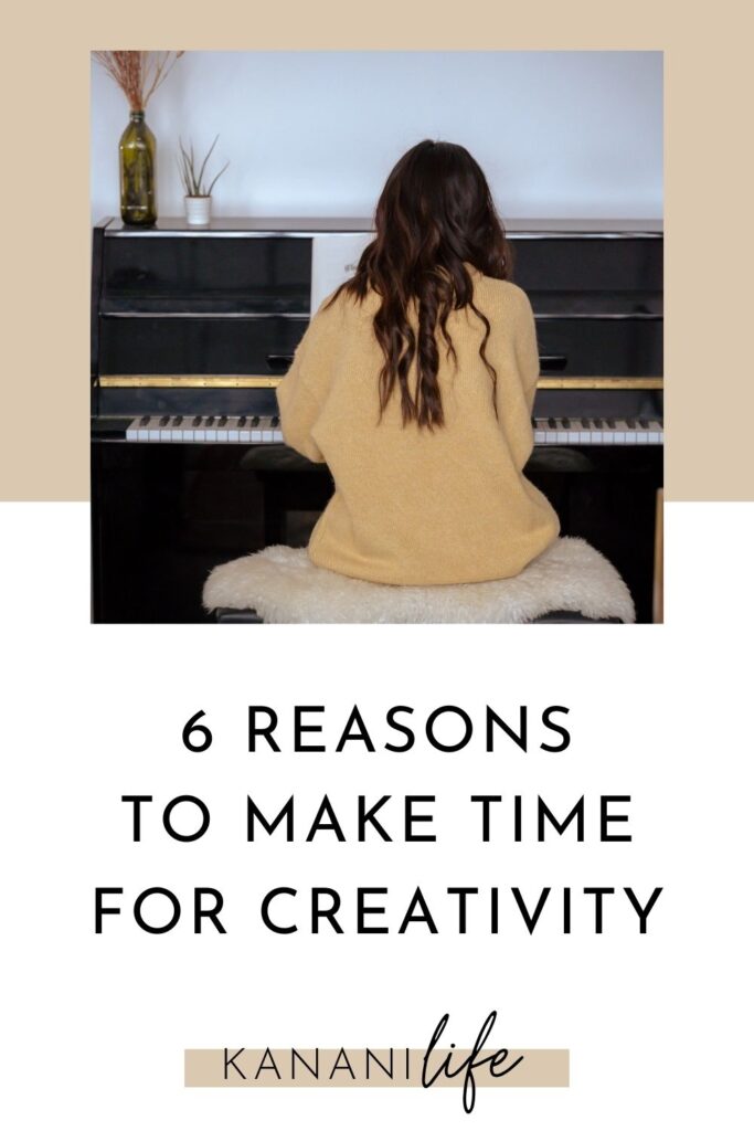 why you should make time for creativity