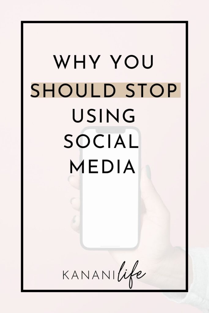 why-you-should-stop-using-social-media-today
