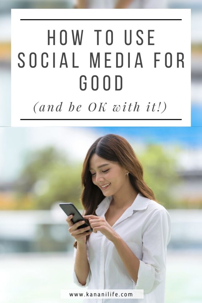 how to use social media for good